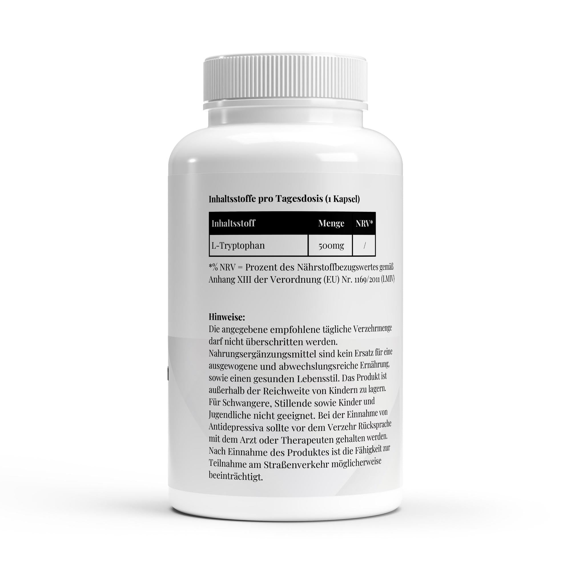 L-Tryptophan – 90 Capsules