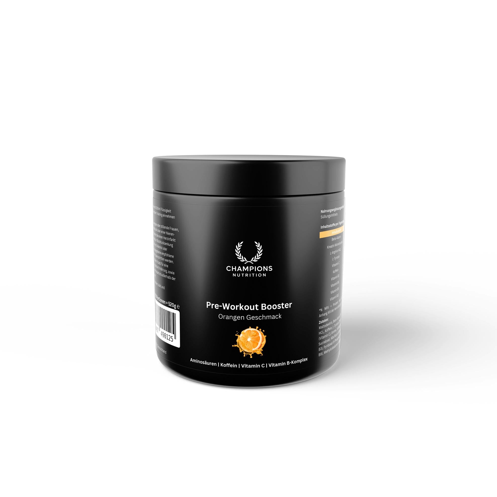 Pre-Workout Booster Orange – 520g