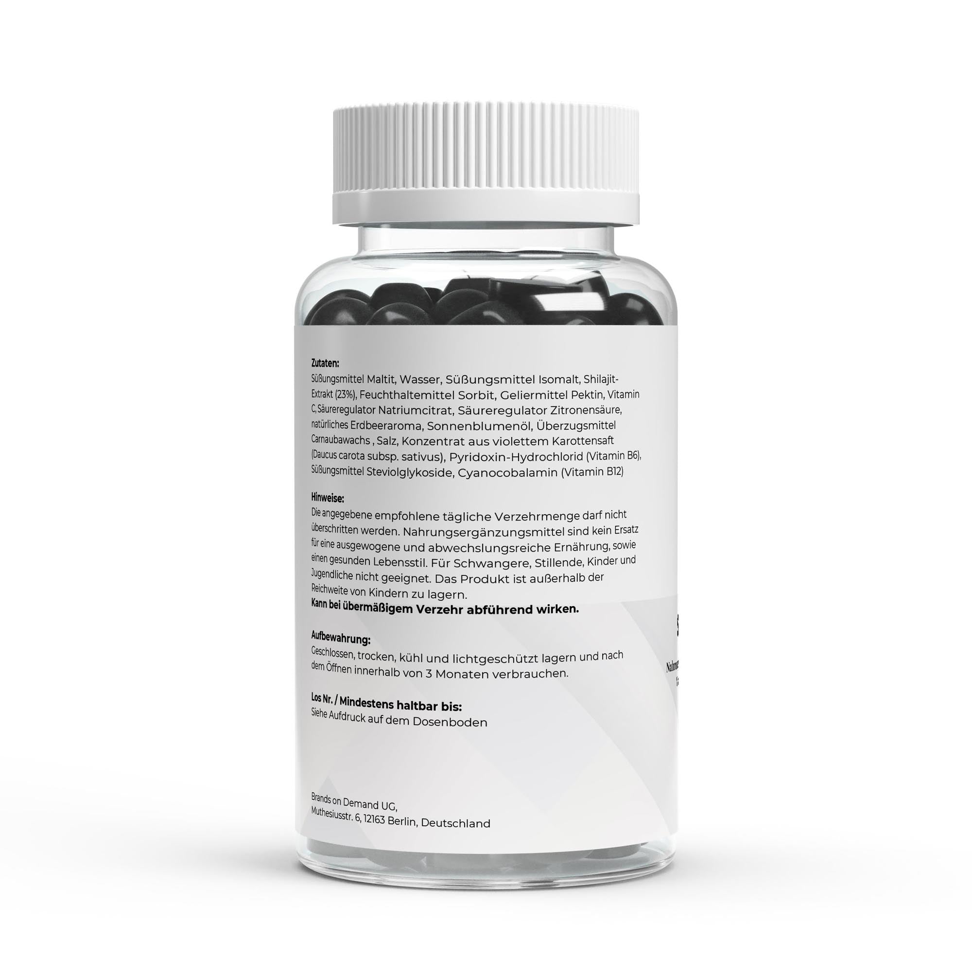 Shilajit Gummies + Vitamins C, B6, B12 – 60 pcs.