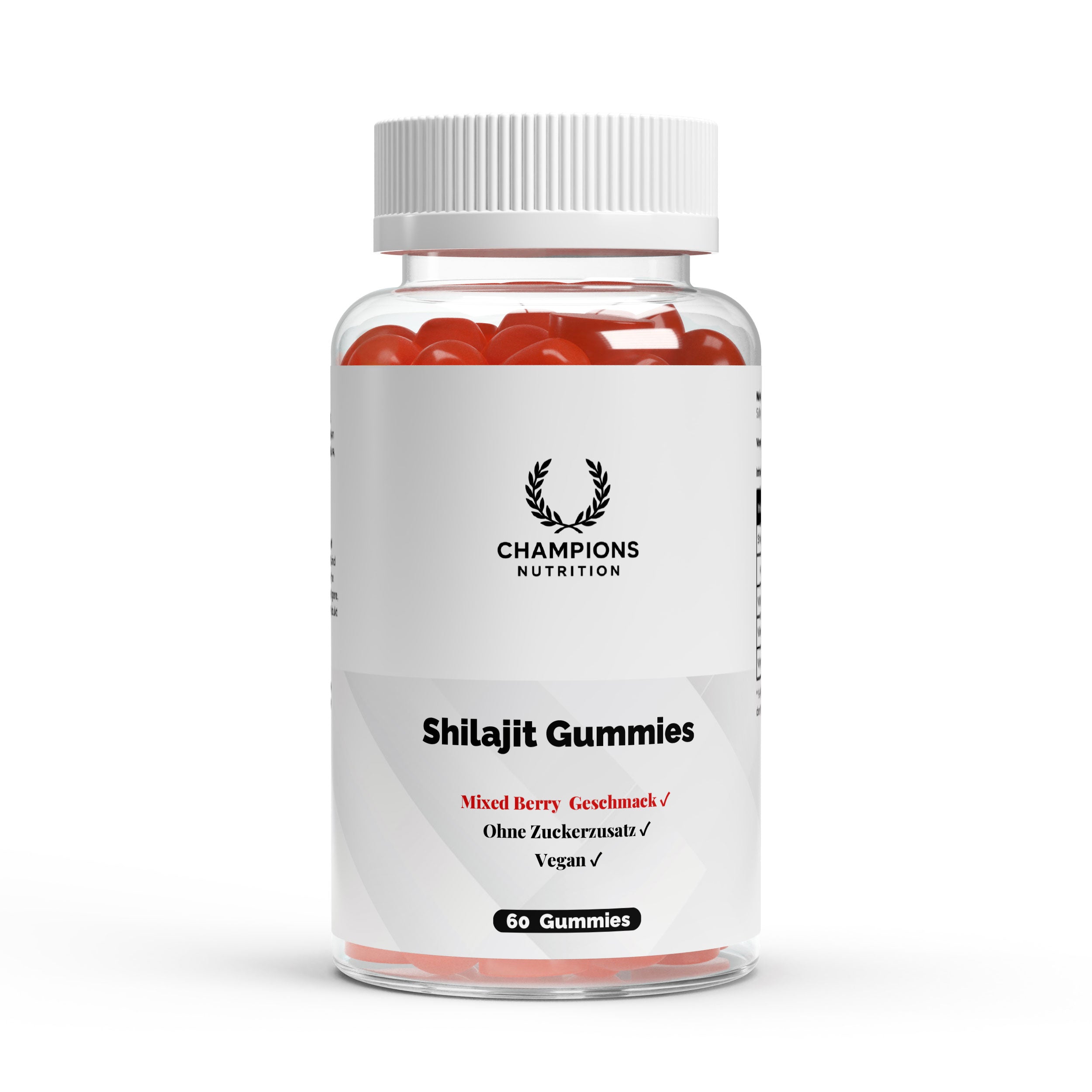 Premium Shilajit Gummies 1000 + Vitamin C, B6, B12 – 60 pcs