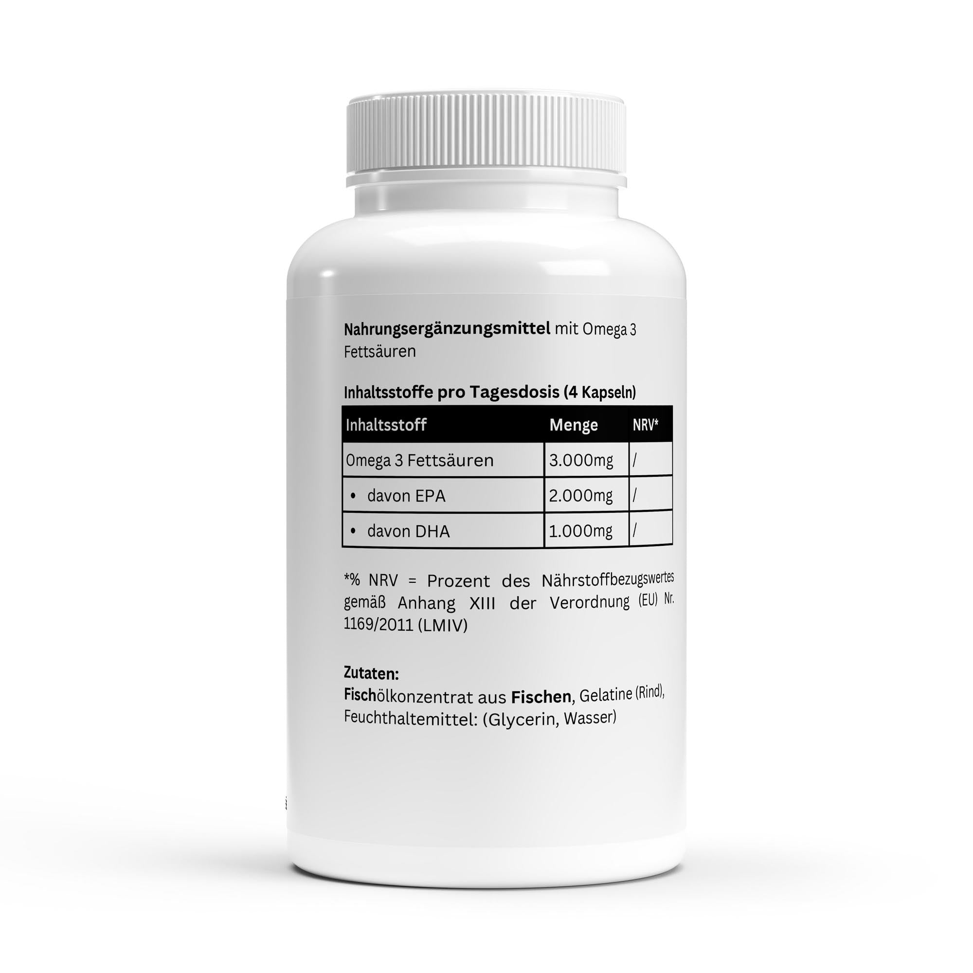 Omega 3 Triglycerides – 120 Softgels