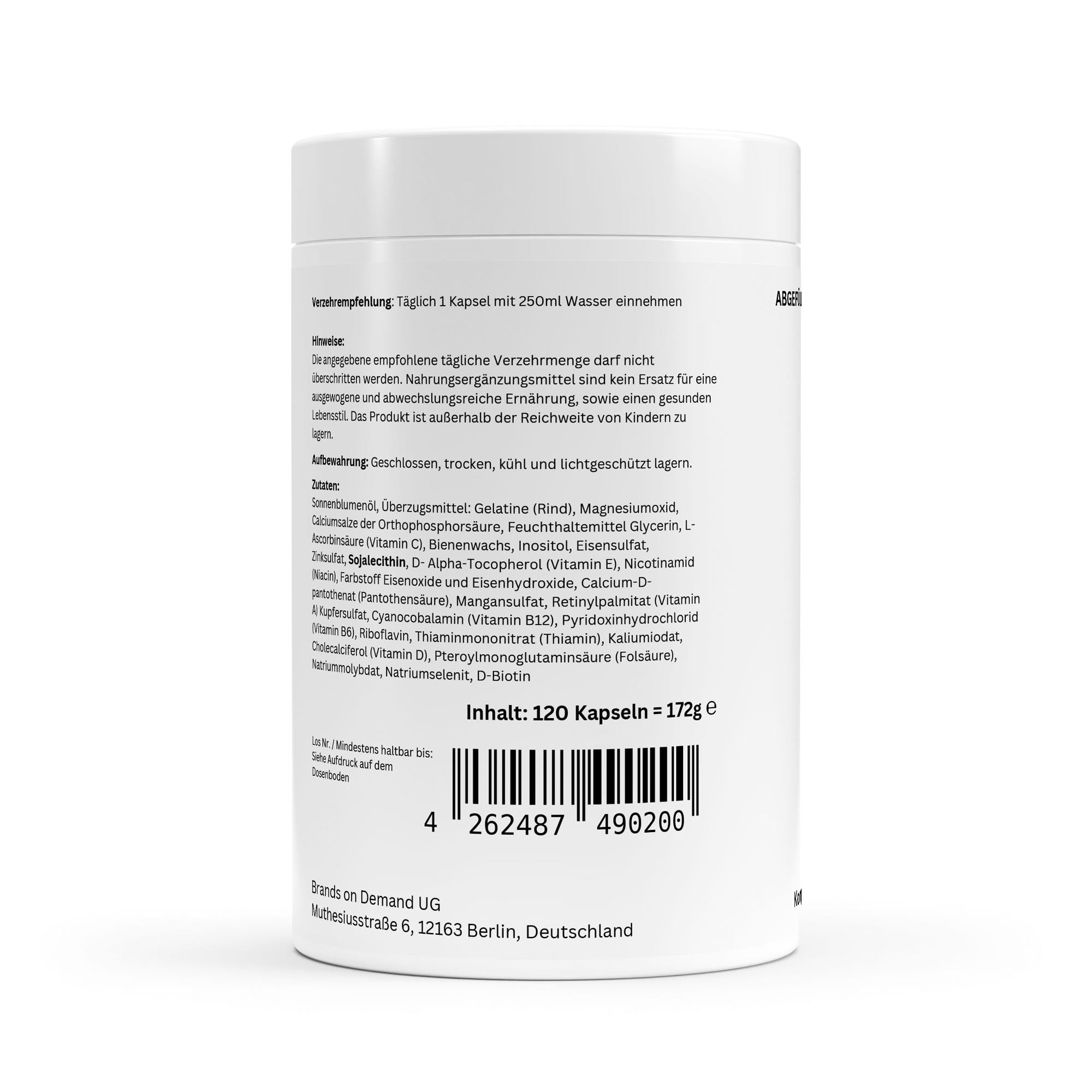 Multi Vitamin & Mineral Complex – 120 Softgels