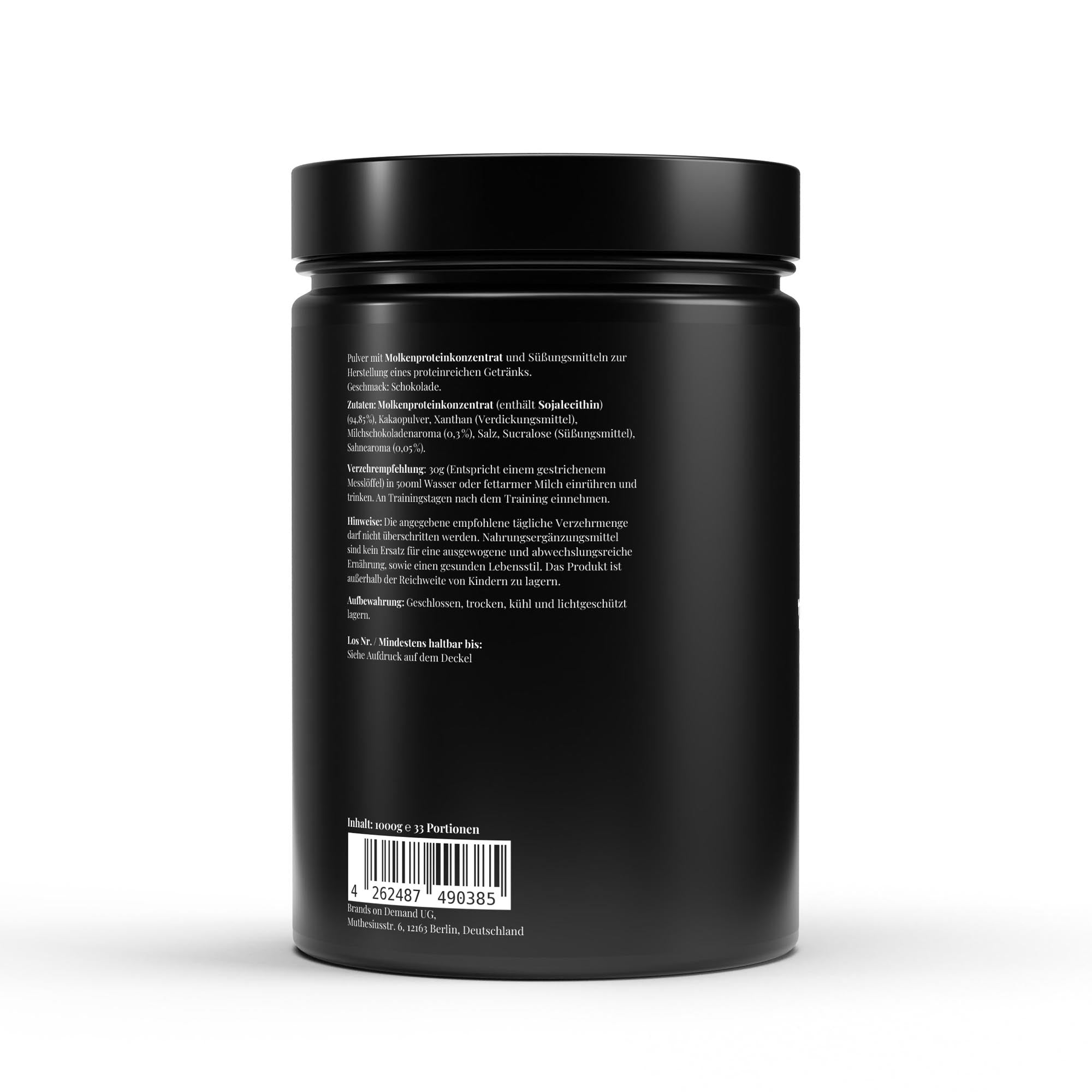Premium Whey Protein Chocolate – 1,000g