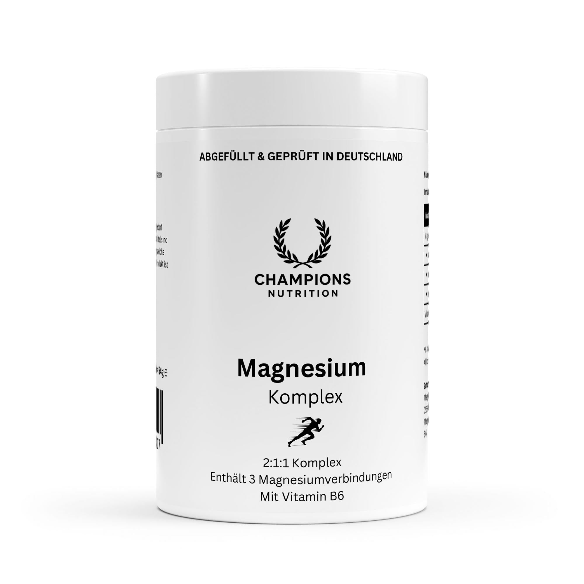 Magnesium Complex + Vitamin B6 – 90 Capsules