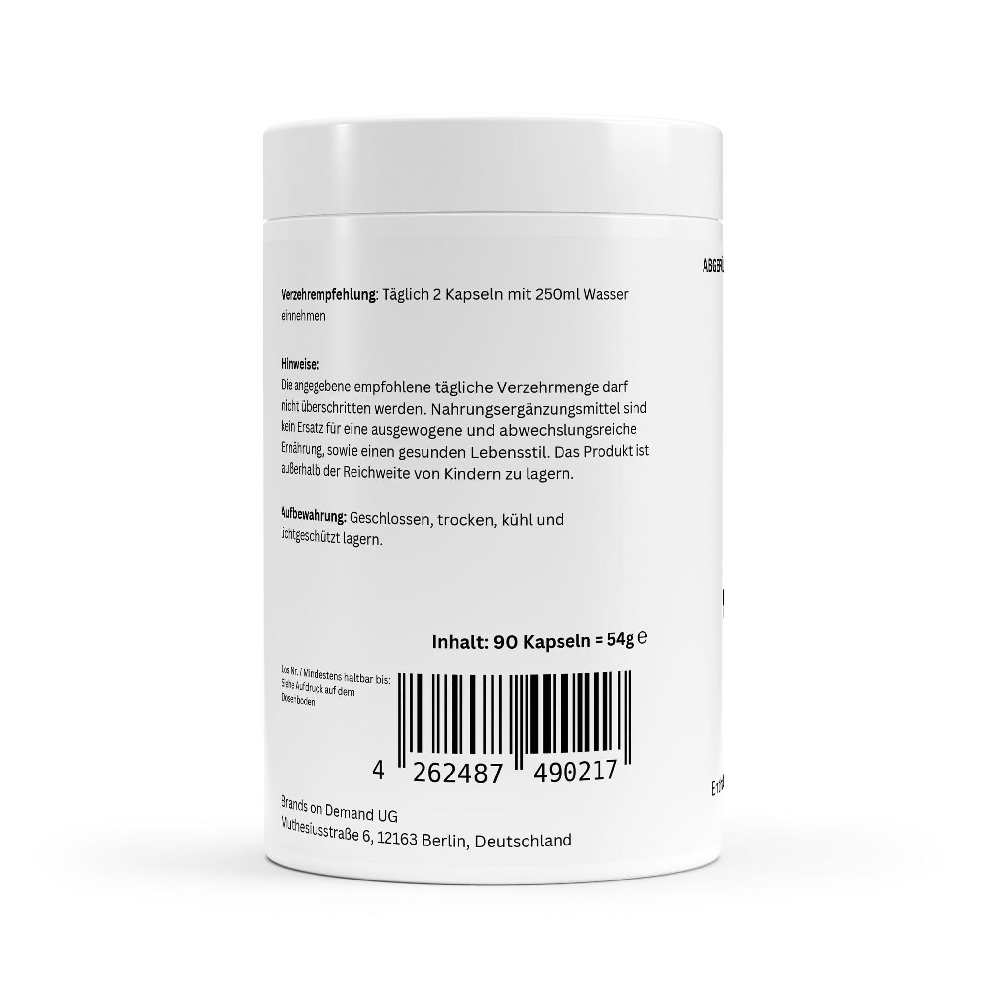 Magnesium Complex + Vitamin B6 – 90 Capsules