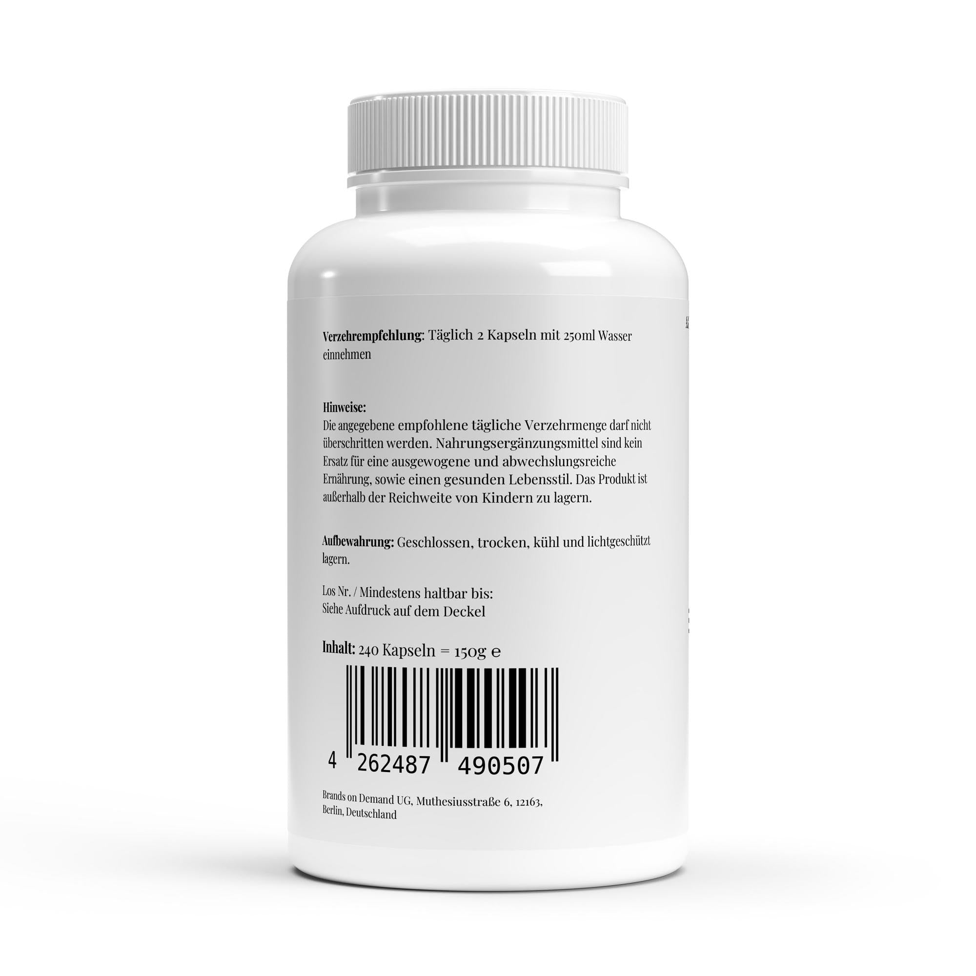 Egyptian Black Seed Oil – 240 Vegan Softgels