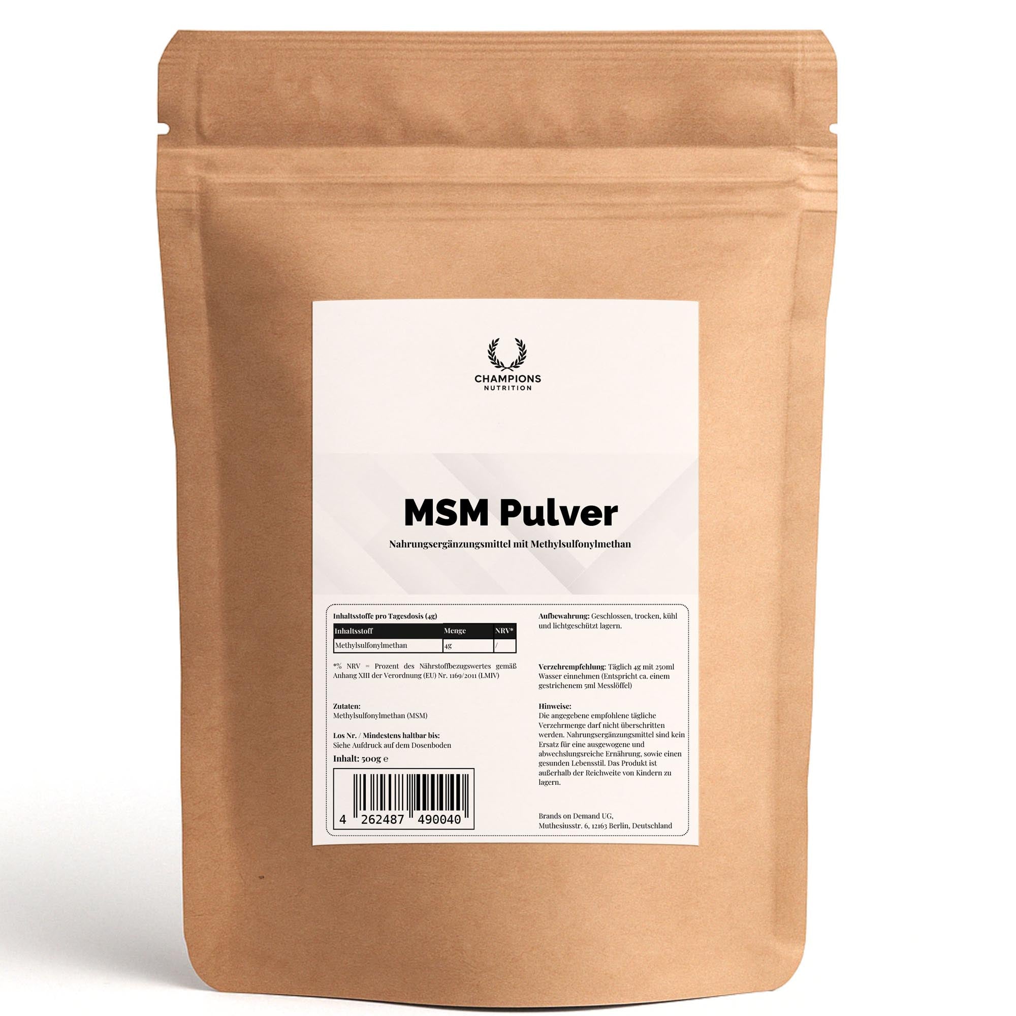 MSM Powder - 500g