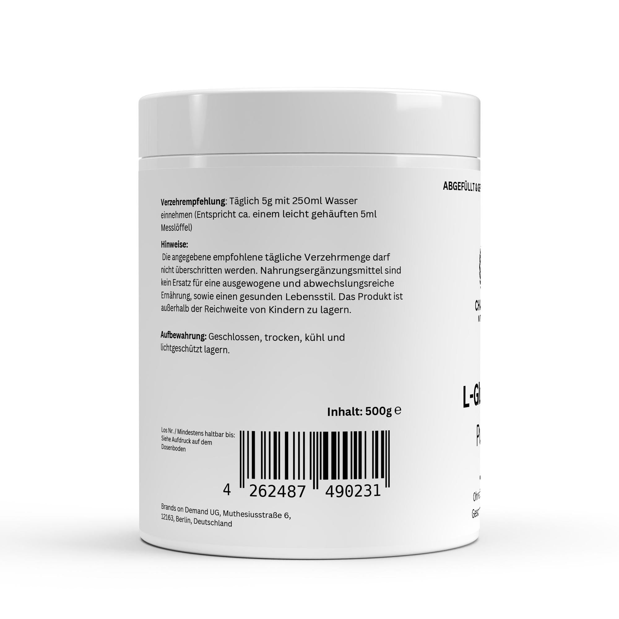 L-Glutamine Powder – 500g