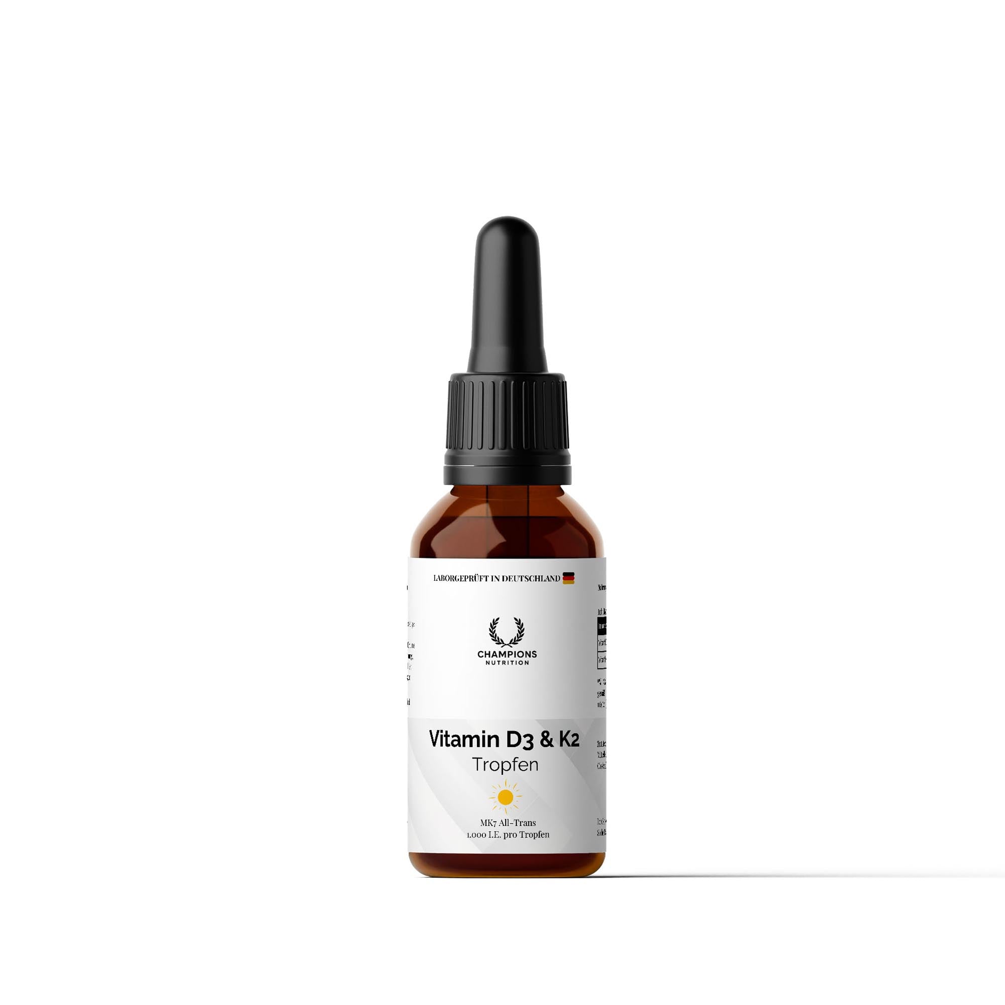 Vitamin D3 + K2 – 1,700 Drops (1,000 IU) – 50ml